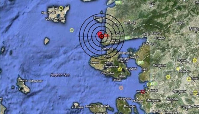 Σεισμός 4,0 Ρίχτερ στο βορειανατολικό Αιγαίο