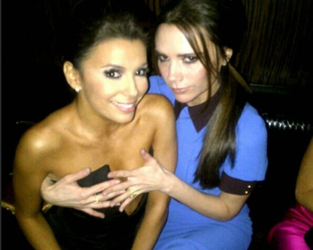 Η Victoria Beckham «χούφτωσε» την Eva Longoria!
