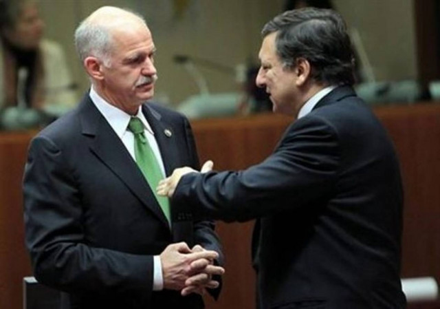 Τηλεφωνική επικοινωνία Μπαρόζο – Παπανδρέου