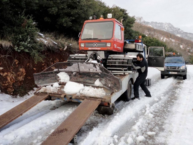 Πολικές θερμοκρασίες σε όλη τη χώρα
