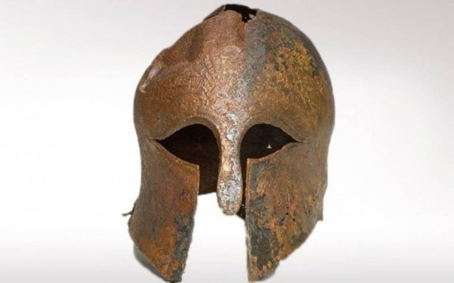 Μυστήριο με 2.600 ετών κράνος Έλληνα πολεμιστή!