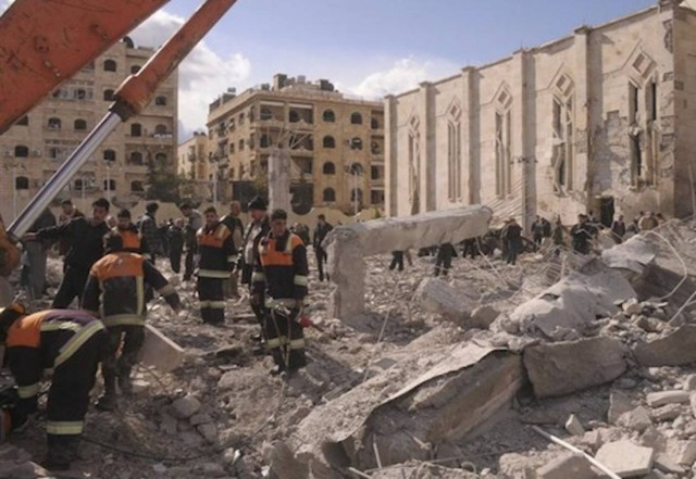 Ανελέητος βομβαρδισμός στη Συρία