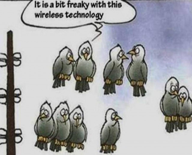Έπαθαν «φρίκη» με την ασύρματη τεχνολογία...