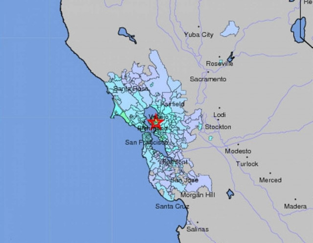 «Ταρακουνήθηκε» το Σαν Φρανσίσκο
