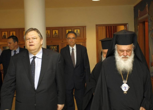 Με τον Αρχιεπίσκοπο συναντήθηκε ο Βενιζέλος