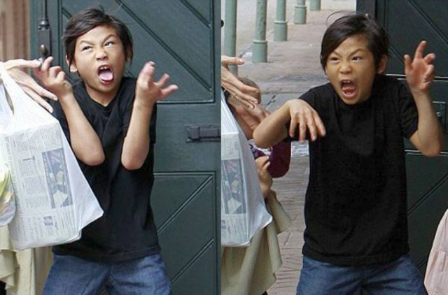 O... δαίμονας της οικογένειας Jolie-Pitt