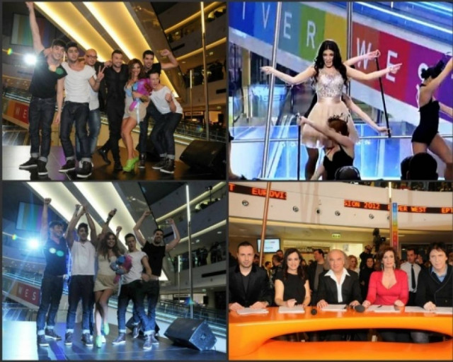 Φωτογραφίες από τον ελληνικό τελικό της Eurovision!