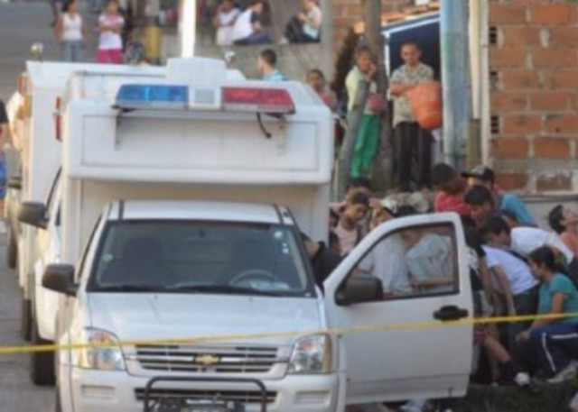 Nεκρός οπαδός  στην Κολομβία