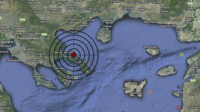 Σεισμός 3,2 Ρίχτερ στο Άγιον Όρος