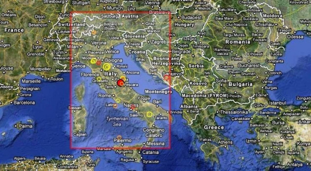 Σεισμός 3,9 Ρίχτερ στην κεντρική Ιταλία