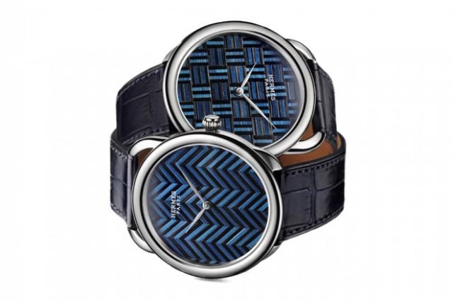 Το αριστοκρατικό Hermès Arceau Marqueterie de Paille