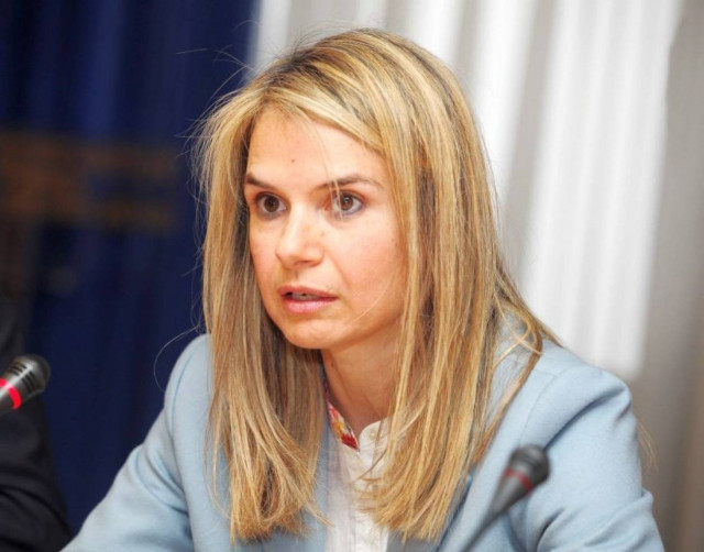 Ψήφισε και η Μιλένα Αποστολάκη