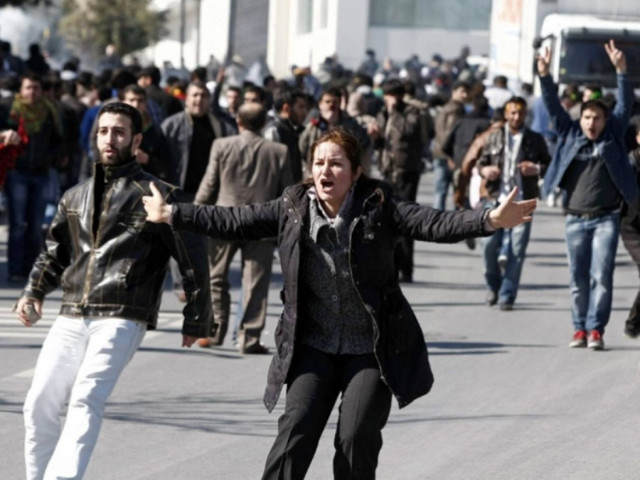 Συγκρούσεις με τραυματίες στην Τουρκία