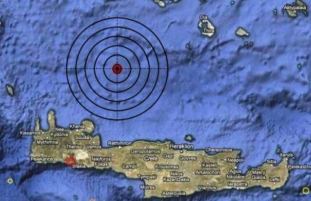 Νέος σεισμός στην Κρήτη
