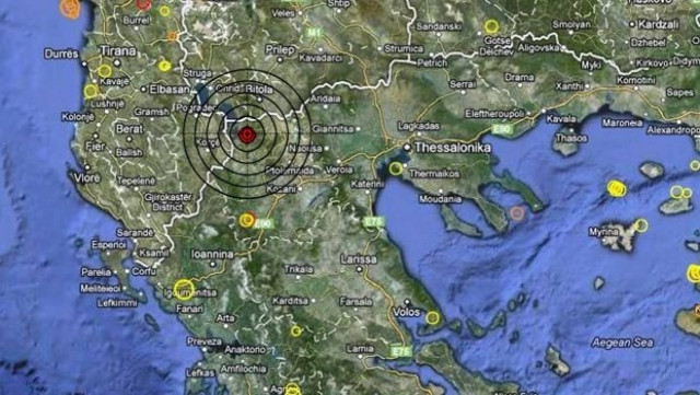 Σεισμός 3,4 Ρίχτερ στη Φλώρινα