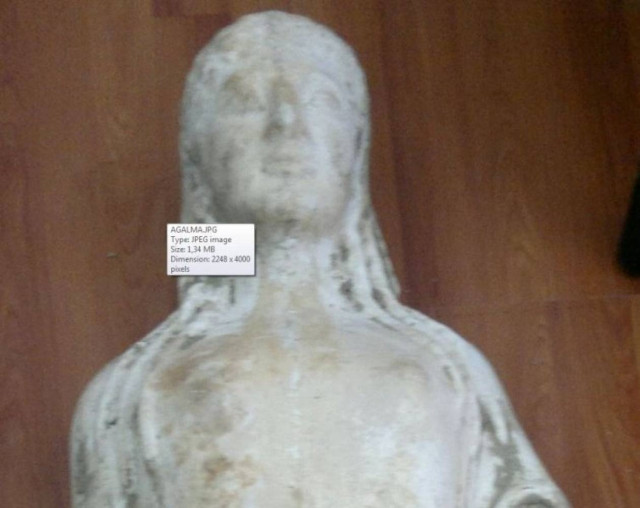 12 εκατ. ευρώ η αξία του κλεμμένου αγάλματος