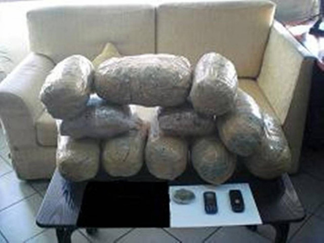 «Πιάστηκε» Αλβανός με 12 κιλά κάνναβη στη Χαλκίδα