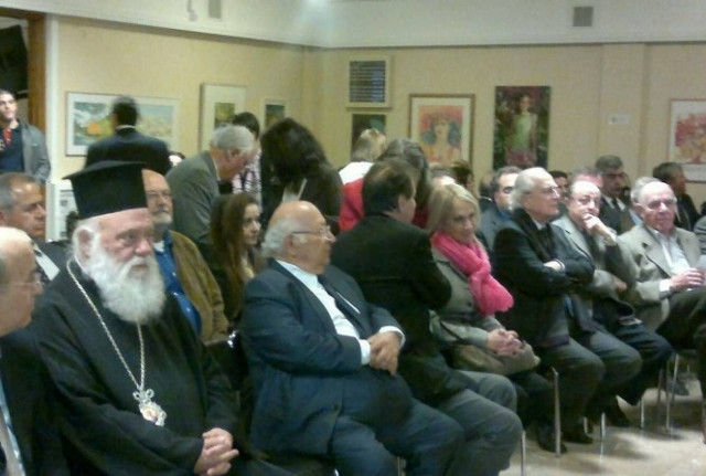 Η Άννα Νταλάρα σε εκδήλωση Ένωσης Κυπρίων