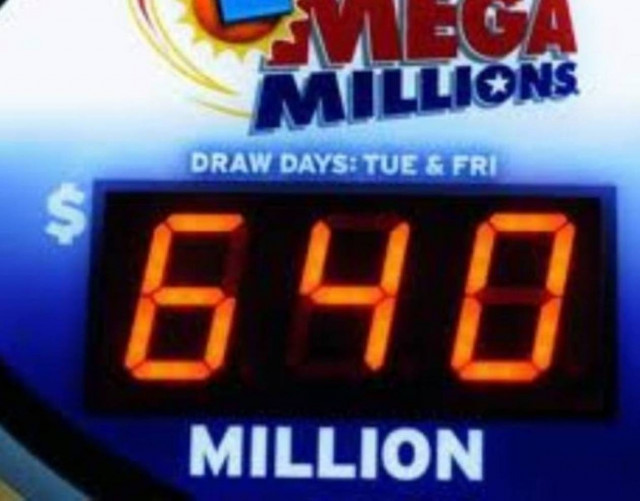 Τρεις οι νικητές των 640 εκατ. δολ του Mega Millions