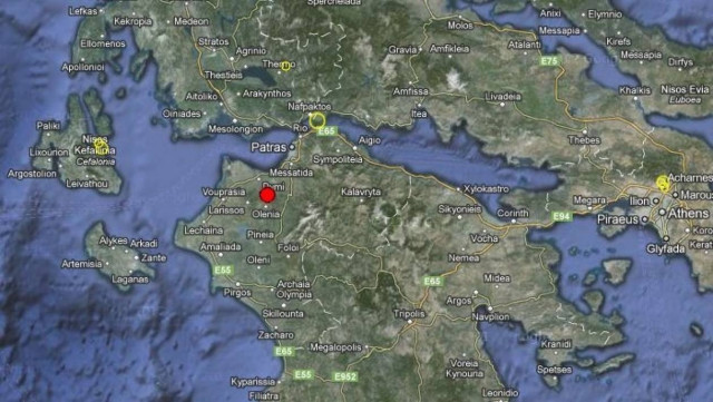 Σεισμός 3,7 Ρίχτερ στην Αχαΐα