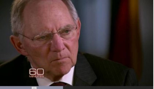 Σόιμπλε: Οι Έλληνες μεταθέτουν τις δικές τους ευθύνες σε εμάς!