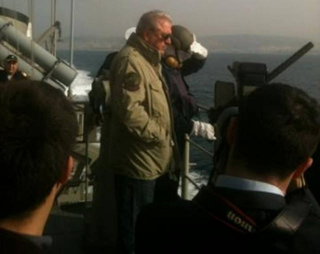 Ο Δ. Αβραμόπουλος στη στρατιωτική άσκηση «Πυρπολητής»