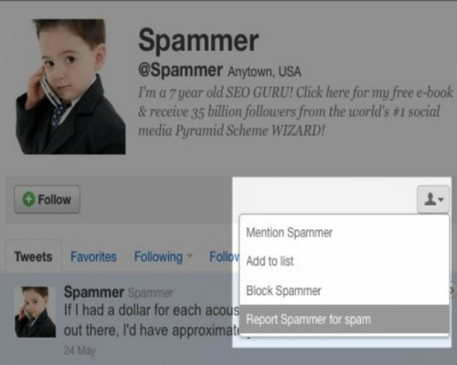 To Twitter τα βάζει με τους spammers