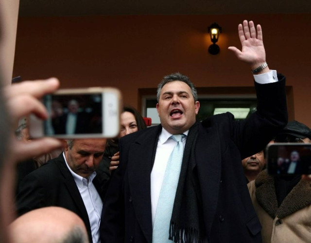 Ο Πάνος Καμμένος στο Λασίθι