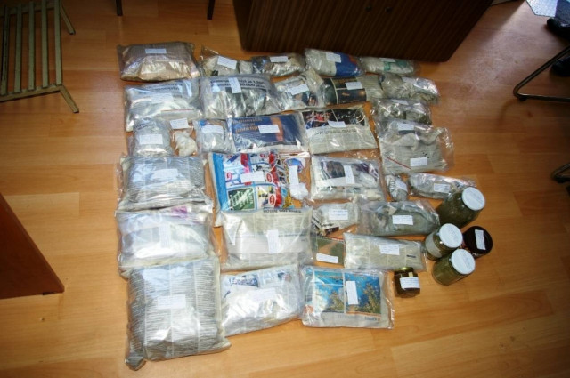 Το σπίτι του ήταν γεμάτο... κάνναβη