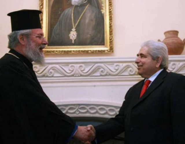 Συνάντηση Χριστόφια – Χρυσόστομου