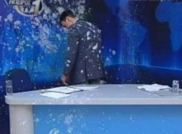 Νέο «ντου» σε τηλεοπτικό στούντιο των Ιωαννίνων