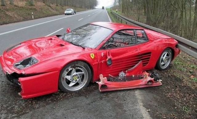 Κατέστρεψε την Ferrari για να ζήσει ο σκαντζόχοιρος