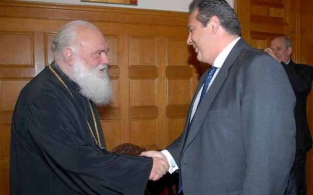 Στον Αρχιεπίσκοπο οι Ανεξάρτητοι Έλληνες