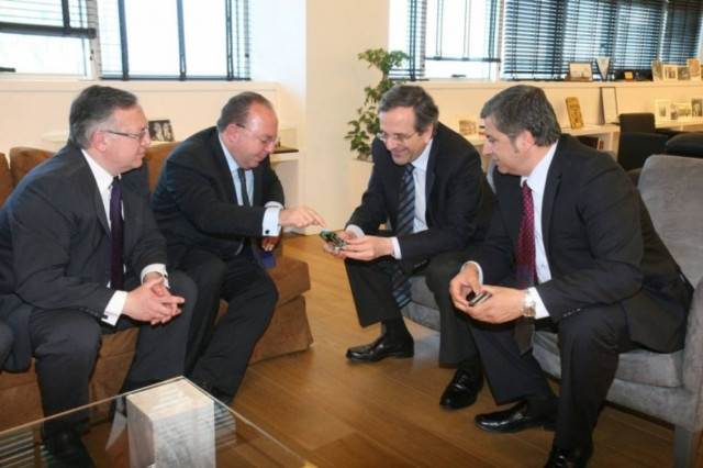 Στο Σαμαρά ο ιταλός δήμαρχος, που προσέφερε το μισθό του