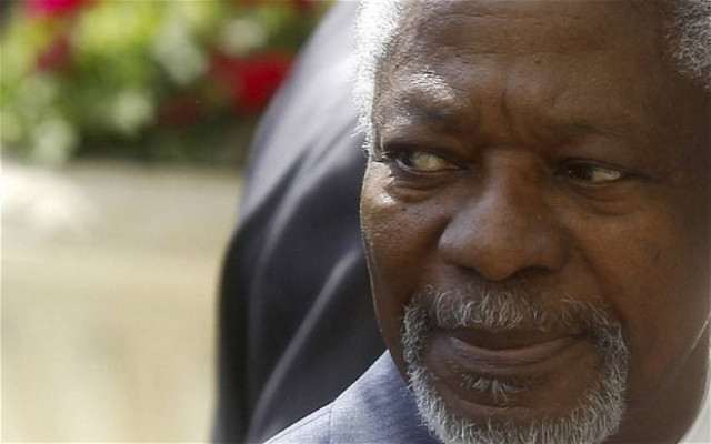 Ανθρωπιστικούς διαδρόμους στη Συρία ζητά ο Κόφι Ανάν