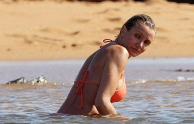 Με την Κάμερον Ντίαζ στη Χαβάη