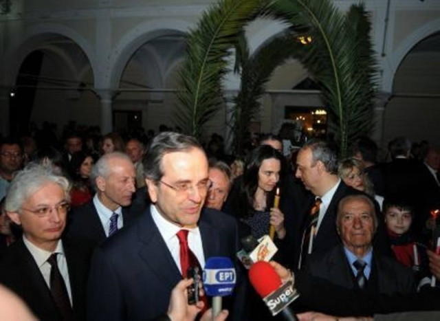 Αντ. Σαμαράς: Με την Ανάσταση ήρθε και η παντοδύναμη Ελπίδα