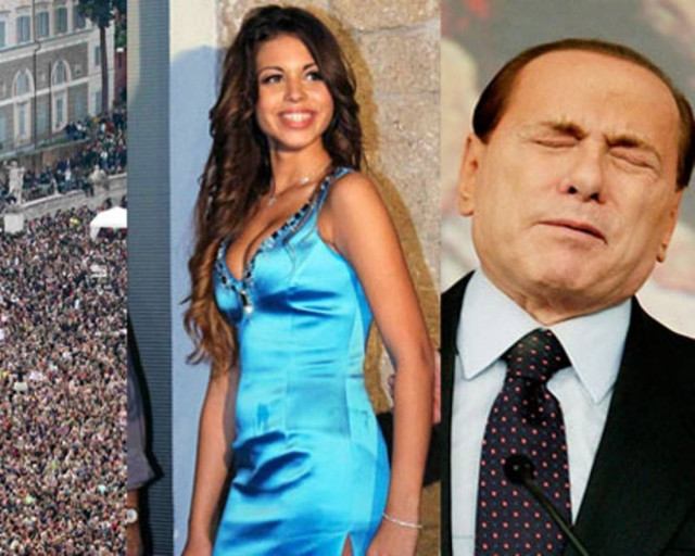 Η Ιμάν Φαντίλ «καίει» τον Μπερλουσκόνι
