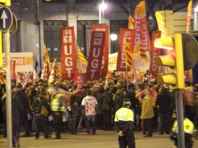 Μεγάλη διαδήλωση για την παιδεία στη Βαρκελώνη