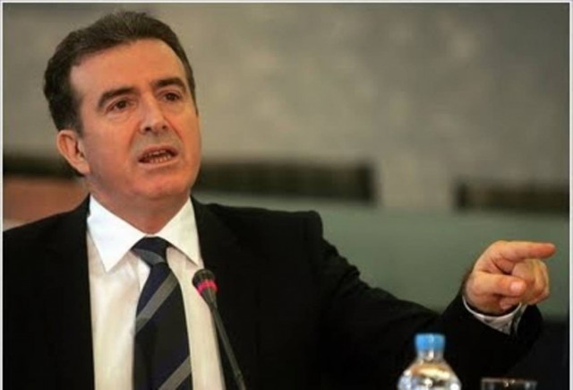 Επεισόδιο με αντεξουσιαστές στην ομιλία του Μ. Χρυσοχοϊδη