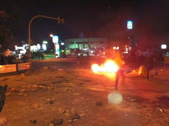 Συγκέντρωση διαμαρτυρίας μαθητών στην Αμυγδαλέζα