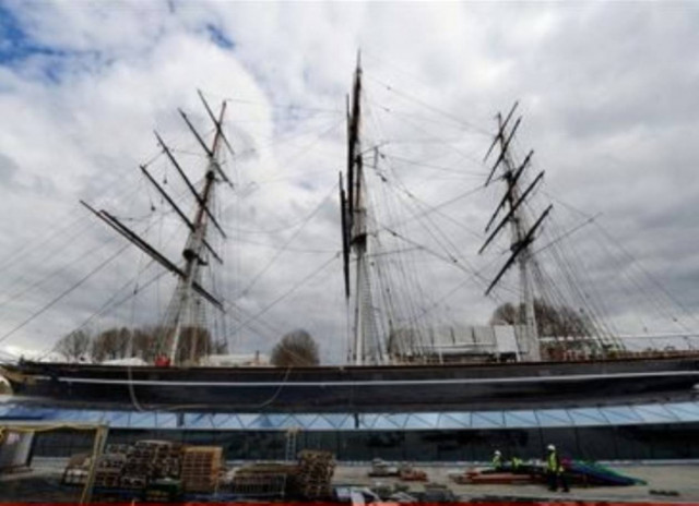 Η Βασίλισσα Ελισάβετ  στο θρυλικό Cutty Sark