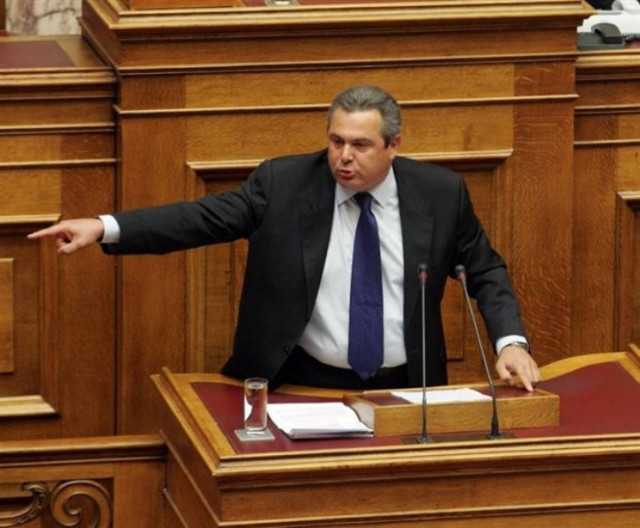 Απάντηση Καμμένου στον Γ. Παπανδρέου