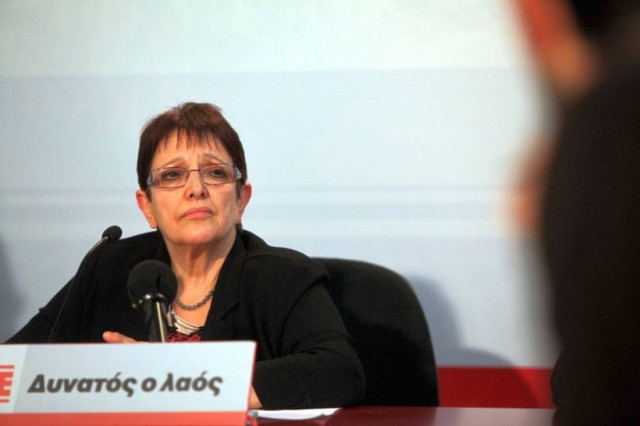 Α. Παπαρήγα: Επικίνδυνη και άχρηστη η όποια νέα κυβέρνηση