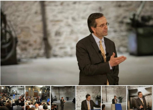 Πρωτομαγιά στο Λαύριο για τον Α. Σαμαρά (φωτογραφίες)