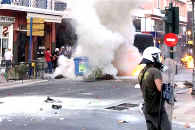 Μικρής έκτασης επεισόδια στα Εξάρχεια