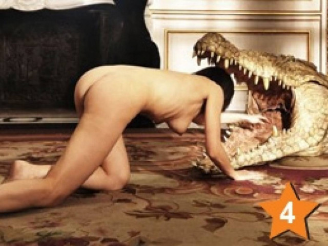 Ένας υπουργός κι ένας κροκόδειλος