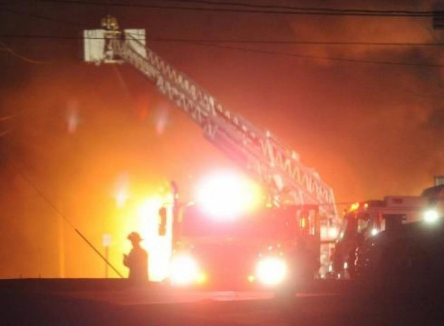 Μεγάλη φωτιά στη Βιομηχανική Περιοχή Θεσσαλονίκης