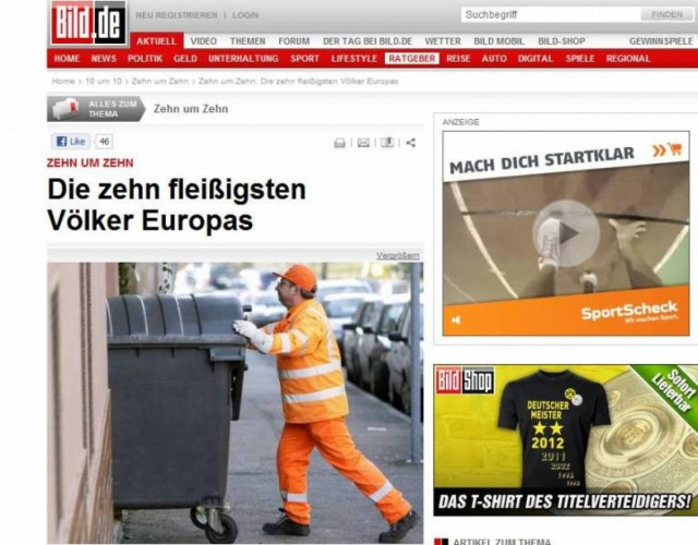 Bild: Οι Έλληνες στο top 10 των πιο σκληρά εργαζόμενων