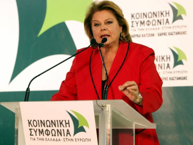Εκλογές 2012: Να επαναφέρουμε το χαμόγελο ζήτησε η Λούκα Κατσέλη